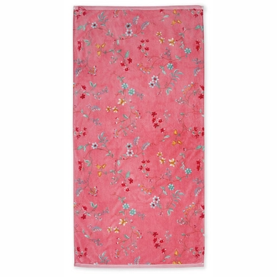 Badetuch Pip Studio Les Fleurs Pink (70 x 140 cm)