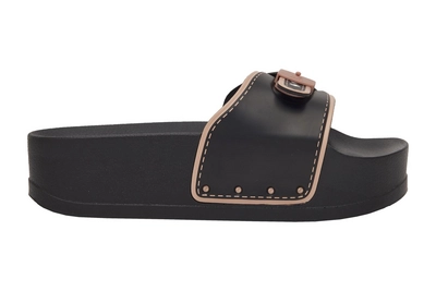 Slipper Scholl Women Pescura Moon Wedge Black