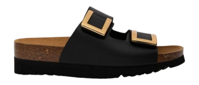 Slipper Scholl Women Monterey 2 Straps Synthetic Black