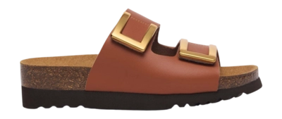 Slipper Scholl Monterey 2 Straps Damen Synthetic Camel