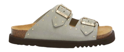 Slipper Scholl Women Beatriz Suede Sage Gold