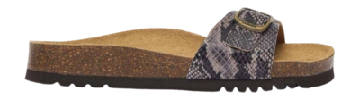 Slipper Scholl Women Estelle Synthetic Python Beige
