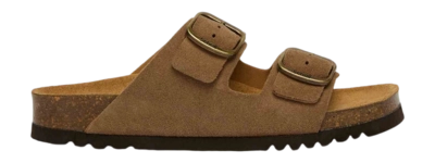 Tongs Scholl Women Josephine Suede Sa Taupe