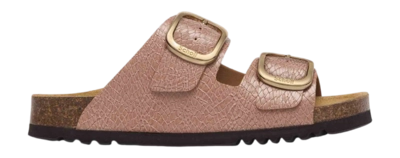 Tongs Scholl Women Noelle Synthetic Reptile Dusty Pink