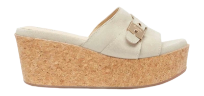 Sandales à Talon Scholl Femme Janelle Suede Sand