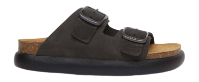 Slipper Scholl Women Noelle Chunky Suede Q Grey
