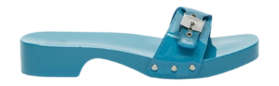 Tongs Scholl Women Pescura Cameron Patent Leather Petrolio