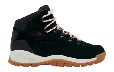Walking Boots Columbia Women Newton Ridge Plus Waterproof Amped Black Blush Rose