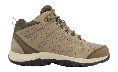 Chaussures de Randonnée Columbia Femme Redmond III Mi-Montante Imperméable Galet Granit Purple