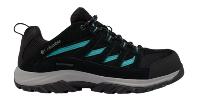 Wandelschoen Columbia Women Crestwood Waterproof Black Teal
