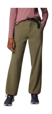 Trousers Columbia Women Brea Falls Nylon Pant Stone Green