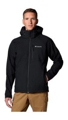 Jacke Columbia Cascade Ridge III Softshell Herren Black