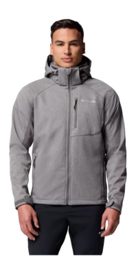 Jas Columbia Men Cascade Ridge III Softshell Charcoal Heather