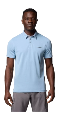 Polo Columbia Men Nelson Point Polo Ripple Blue