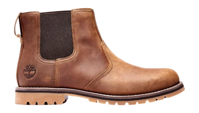 Boots Timberland Men Larchmont II Chelsea Saddle Brown