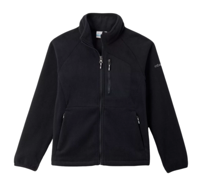 Vest Columbia Youth Fast Trek IV Fleece Full Zip Black