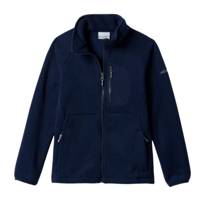 Vest Columbia Youth Fast Trek IV Fleece Full Zip Collegiate Navy