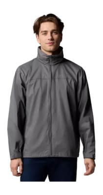 Regenjas Columbia Men Glennaker Lake II Rain Jacket Black City Grey