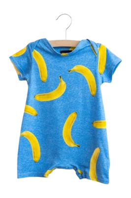 Playsuit SNURK Banana Blue Babys Blau