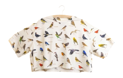Crop Top SNURK Women Bird Watching
