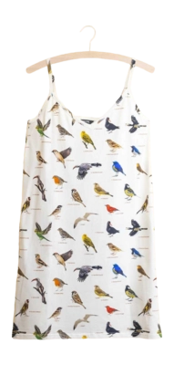 Strap Dress SNURK Women Bird Watching