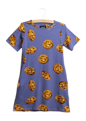 T-Shirt Dress SNURK Kids Cookies