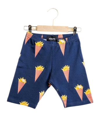 Bikershorts SNURK Kids Fries Navy