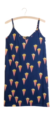 Trägerkleid SNURK Fries Navy Damen Blau