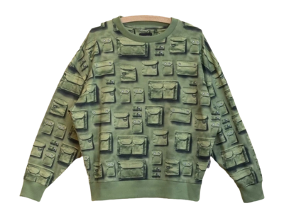 Sweater SNURK In The Pocket Relaxed Unisex Grün
