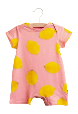 Playsuit SNURK Lemon Babys Rosa