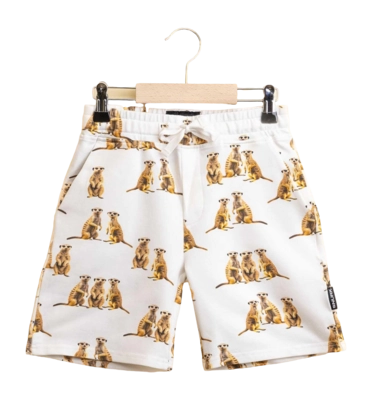 Shorts SNURK Meerkats Kinder Weiß
