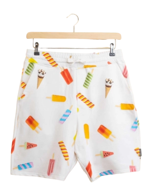 Shorts SNURK Popsicles Herren Weiß