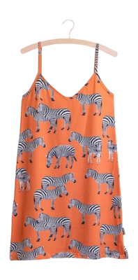 Strap Dress SNURK Women Zebras
