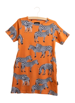 T-Shirt Dress SNURK Kids Zebras