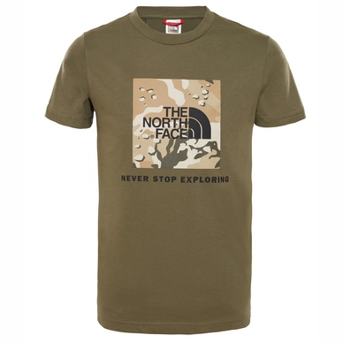 T-Shirt The North Face Youth Box Green