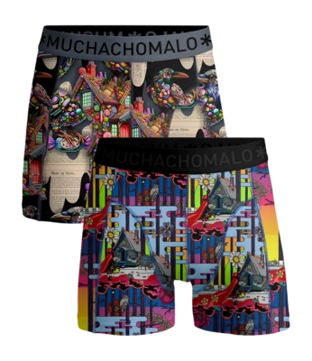 Boxershorts Muchachomalo Redridinghood Hansel Herren Print (2er-Pack)
