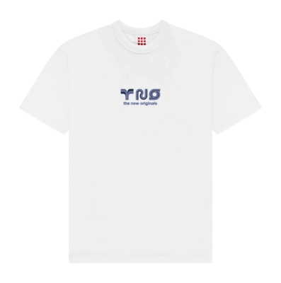 T-shirt The New Originals Homme Supergraphic Tee White/Ombre Blue