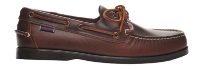 Sebago Men Portland Waxed Brown Gum