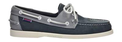 Sebago Portland Spinnaker Nubuck: Scarpe Da Barca Uomo In Pelle Nabuk - Cuciture A Mano E Suola Gomma Antiscivolo