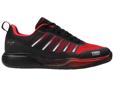 Padelschuhe K-Swiss Ultra Court Padel Herren Black / Sanyo Red