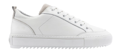 Rehab Men Crash Lthr White Beige