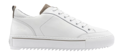 Rehab Men Crash Lthr White Taupe