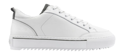 Rehab Men Crash Lthr White Grey