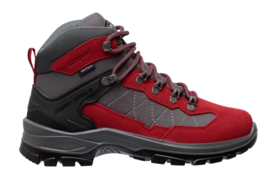 Wandelschoen Grisport Unisex Scout Mid Red