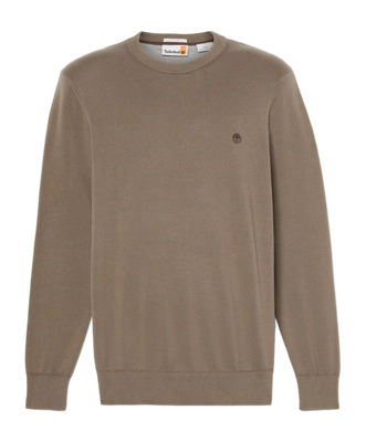 Trui Timberland Men Williams River Cotton YD Sweater Chocolate Chip