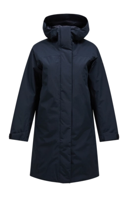 Veste Peak Performance Femme Treeline Insulated Parka Black