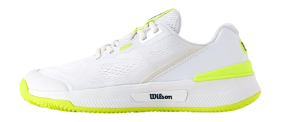 Tennis Shoe Wilson Women Intrigue Pro OZ White / Safety Yellow / Navy Blazer
