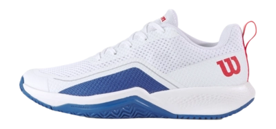Tennisschuhe Wilson Rush Pro Lite Herren White / Deja Vu Blue / Wilson Red