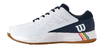 Tennisschoen Wilson Men Rush Pro Ace Clay RG White / Navy Blazer / Gum