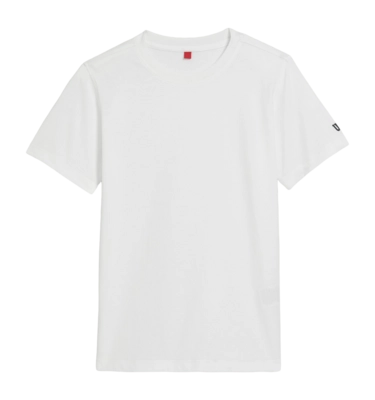 Tennis Shirt Wilson Kids Team Performance Tee Bright White